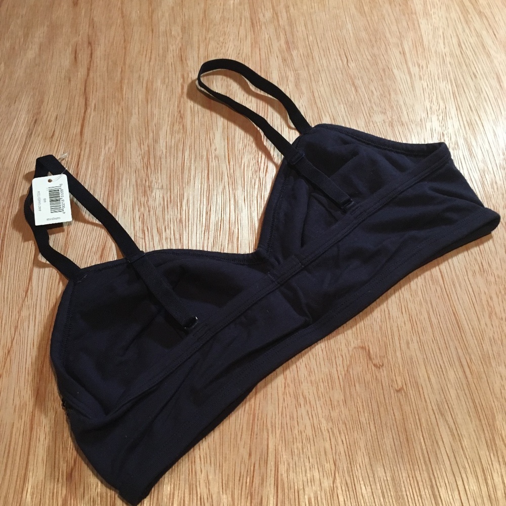 Aerie Sequin Bralette, Navy, Medium, NWT - Picture 5 of 6